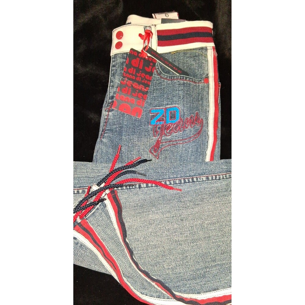 Vintage Zana- DI wide leg Jeans size 9 NWT